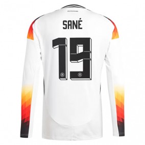 Prima Maglia Germania Sané 19 Euro 2024 Manica Lunga